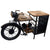 Automobile Furniture - Motorcycle bike design bar table cabinet rack for home & restaurant