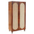 Bedroom Furniture - Sheesham Wood 2 door Cupboard - Wardrobe with rattan cane work