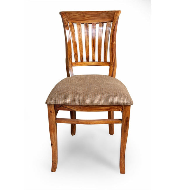 Designer French style Wooden Dining chair with seat cushion