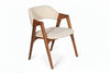 Wooden dining chairs in solid wood