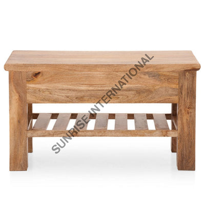 Wooden Coffee Center Table With Bottom Shelf & Storage Drawer ! Home Living:furniture:living