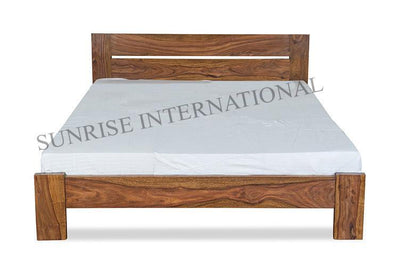 Contemporary Sheesham wood King / Queen / Single Bed - Choose your size