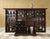 Contemporary Solid sheesham wood folding Bar Cabinet rack counter