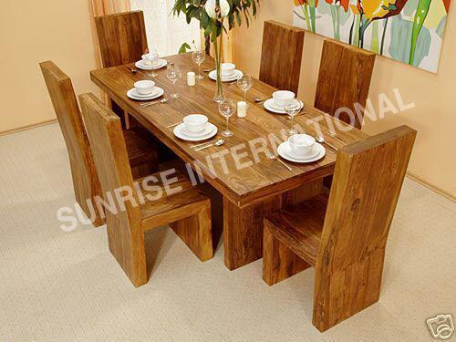 dining table set Buy wooden dining table set online in best