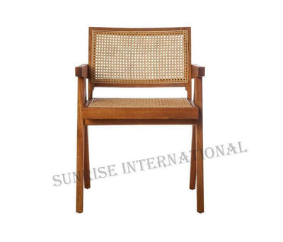 wooden cane furniture exporters from india