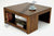 Modern  Wooden coffee center table with bottom shelf in sheesham wood !