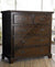 Wooden chest of 5 drawers cabinet sideboard (SUN-WCH222)