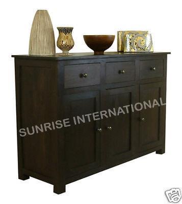 Handmade contemporary Wooden sideboard cabinet