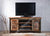 Reclaimed recycled wood tv cabinet for modern home (2 Doors)