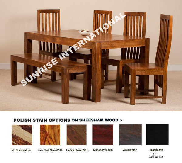 dining table set Buy wooden dining table set online in best