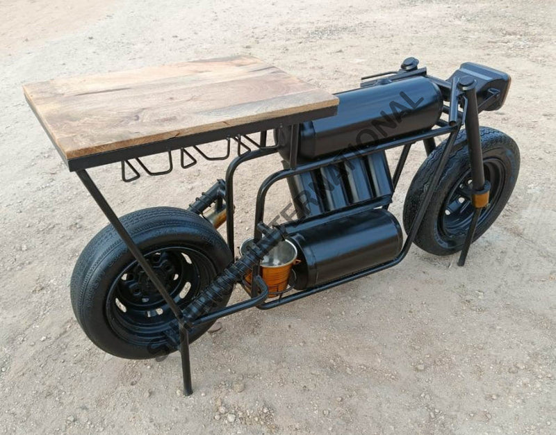 Automobile Furniture - Buy motorcycle design console bar table cabinet ...