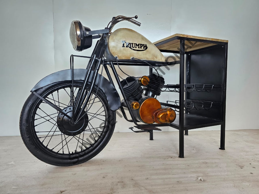 Automobile Furniture - Buy motorcycle design console bar table cabinet ...