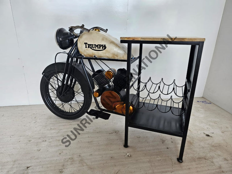 Automobile Furniture - Buy motorcycle design console bar table cabinet ...