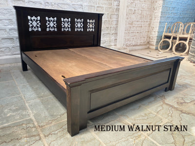 Buy Artistic Casting Jali King - Queen - Single Wooden Bed - Latest designs - Choose your size