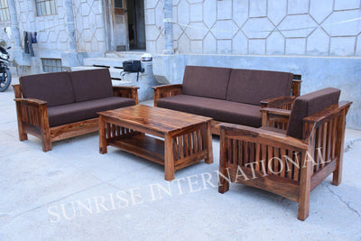 wooden sofa set designs online