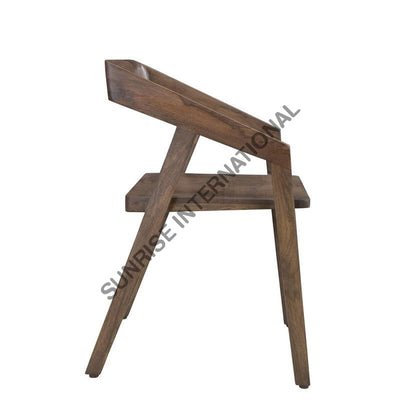 Contemporary Style Wooden Arm Chair For Restaurant And Home Use ! Home & Living:furniture:living