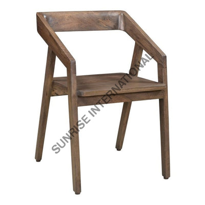 Contemporary Style Wooden Arm Chair For Restaurant And Home Use ! Home & Living:furniture:living