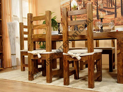 Contemporary Wooden Dining set (1 Table 6 chairs) Home & Living:Furniture:Dining Room Kitchen:Dining Table Sets