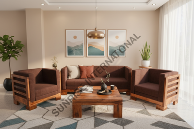 Contemporary Wooden Sofa set  - Choose your combination
