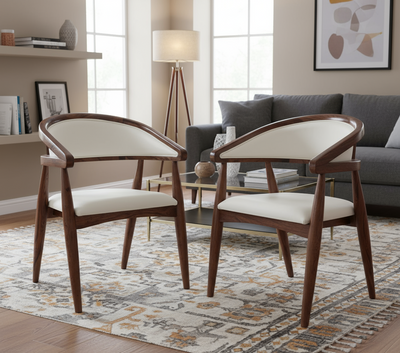 Designer Sheesham wood accent dining Arm chair for home, cafe, restaurant & hotel