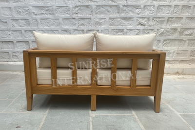 Designer wooden rattan cane sofa set with cushion - Make your combination !