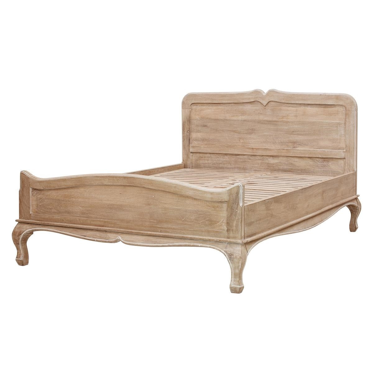 FRENCH STYLE Solid wood King / Queen Bed - Choose your size