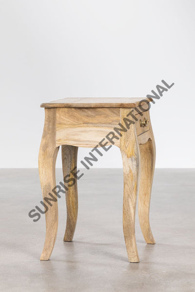 French style Side table End Table Lamp Table peg table with storage drawer Home & Living:Furniture:Living Room:Tables