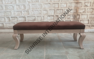 French style solid wood dining table, chair, bench set with cushion