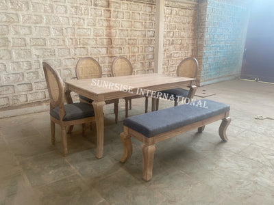 solid wood french style dining table set latest design