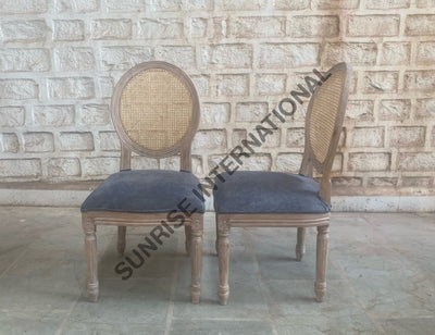 French style solid wood dining table chair bench set
