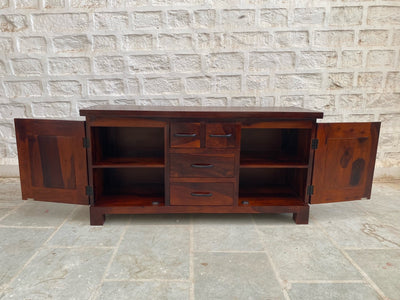 Hand Crafted Wooden sideboard ( contemporary design )