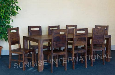 dining table sets, wooden dining table set designs online, Buy solid wood dining table chair sets, sheesham wood dining table set designs in India - www.thetimberguy.com