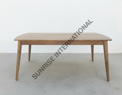 Handmade Wooden Dining table chair set in Retro Style