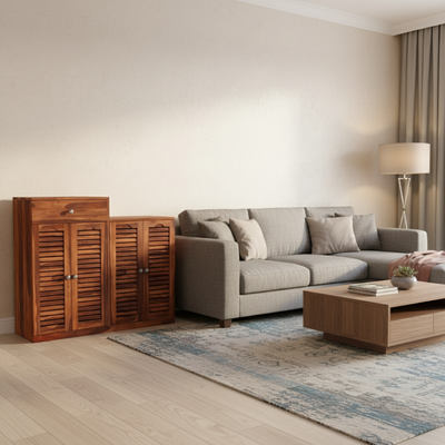 Home Furniture - Wooden shoe rack - cabinet - sideboard multi purpose