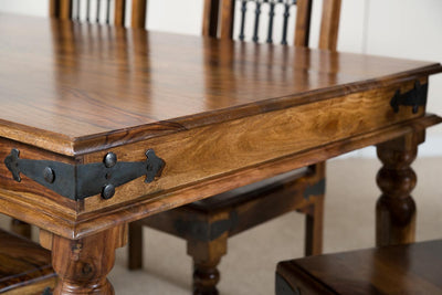 Indian Jali Furniture - Wooden Dining Set