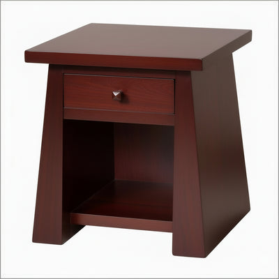 Japanese Style Wooden 6 pc King Bedroom set - Bed , Wardrobe, bedside, dresser, frame