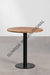 Restaurant, pub, bar, café Round dining table with wooden top & metal Legs !