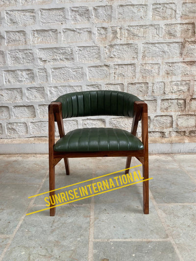 Sheesham wood accent dining Arm chair for home, cafe, restaurant & hotel