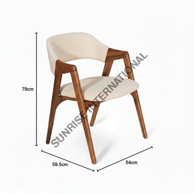 Sheesham wood dining Arm chair for home cafe restaurant & hotel - Home & Living:Furniture:Living Room:Chairs