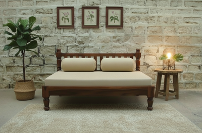 solid wood diwan daybed designs online India