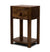 Wooden Bed side cabinet , Side table , Lamp Table, peg table  (1 drawer) !!