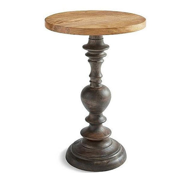 Wooden Turned leg Side table , End Table, Lamp Table, peg table  !