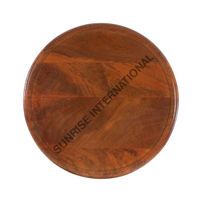 Wooden carving side end table in round shape! Home & Living:Furniture:Living Room:Tables