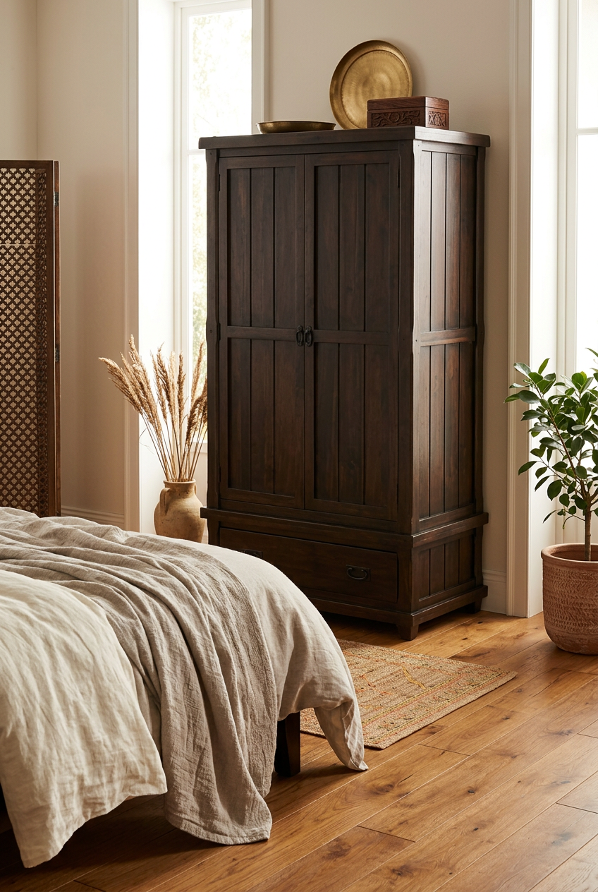 Art Range Furniture - Wooden 2 door Cupboard / Wardrobe !!