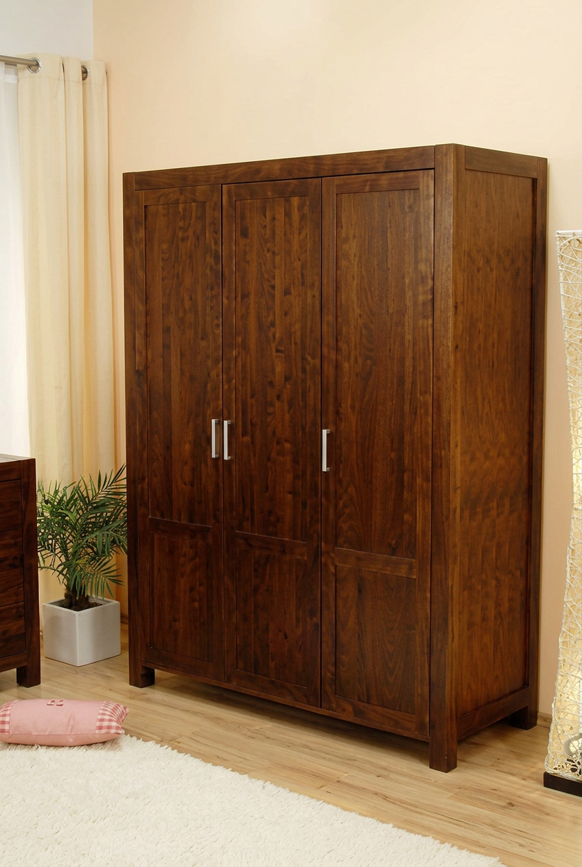 Home Furniture - Wooden 3 door Cupboard / Wardrobe !!