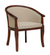wooden upholstered Accent Arm chair  !