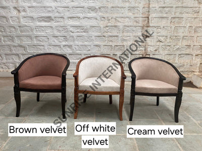 wooden upholstered lounge sofa set with center table! Home & Living:Furniture:Living Room:Chairs