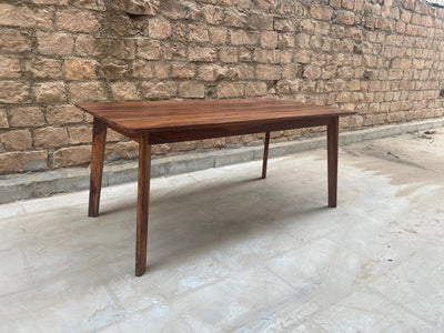 wooden dining table in sheesham wood