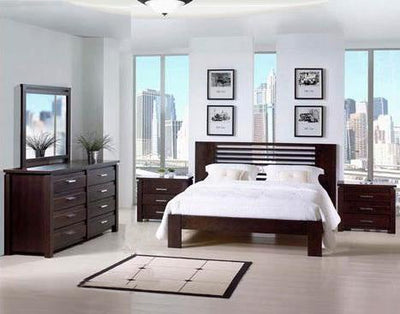 latest wooden bedroom furniture set design