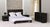 5 pc Bedroom Set -  1 King/Queen Bed , 2 Bedsides , 1 Dresser, 1 mirror frame !